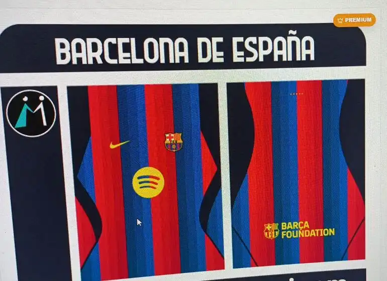 Jersey Barcelona 202 vector cdr Coreldraw playera
