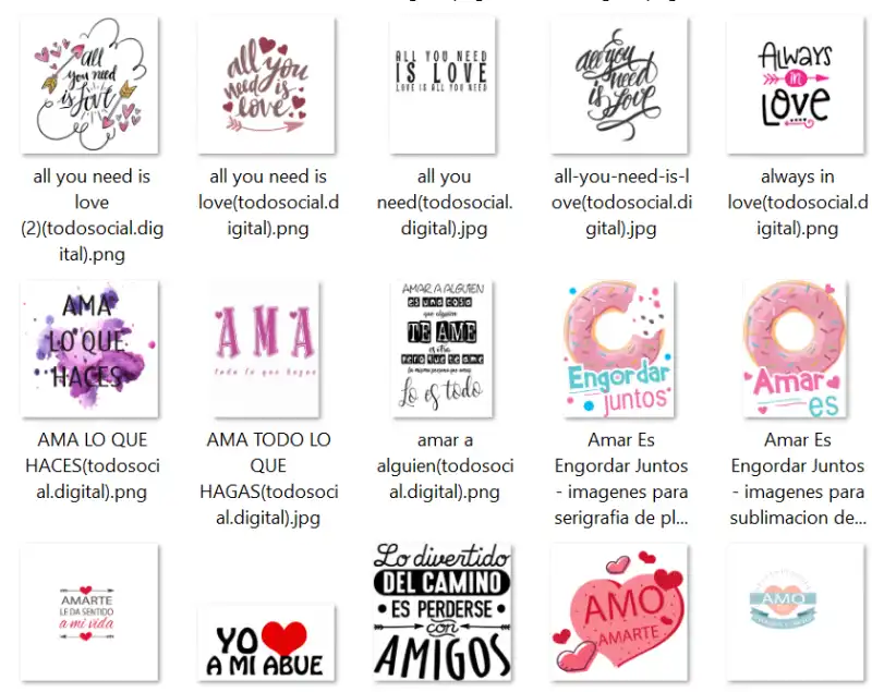 vectores Frases Variadas 50 vectores AI PNG