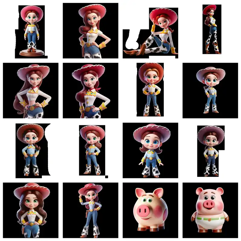Clipart Toy story Personajes +90 diseños png