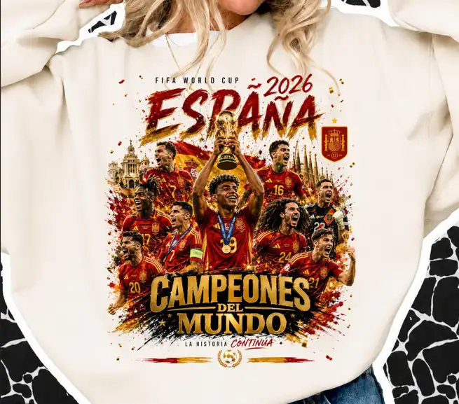 España Campeon Sublimacion DTF png plantilla