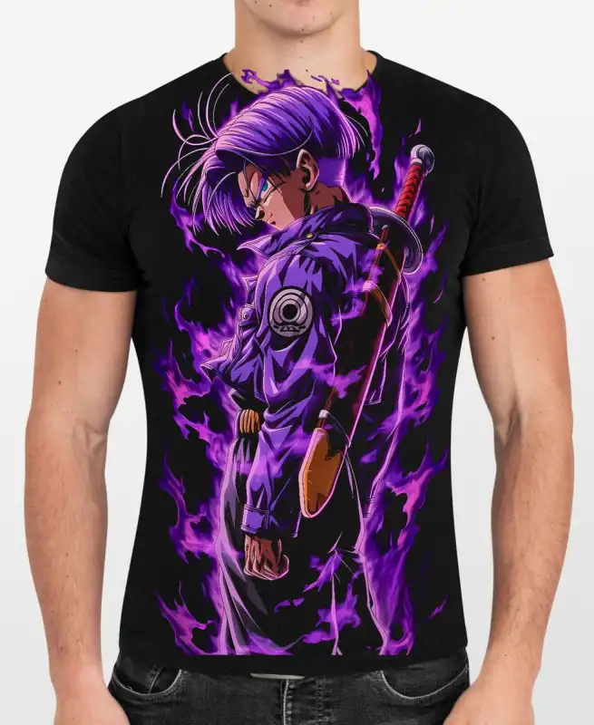 Trunks Semitono Dragon ball DTF png