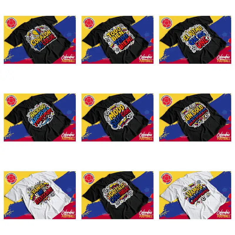 FRASES COLOMBIA FUTBOL 20 diseños png