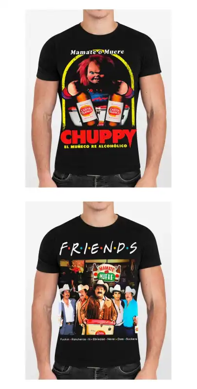 Chuupy Firends norteños cerveza caguama dtf semitonos