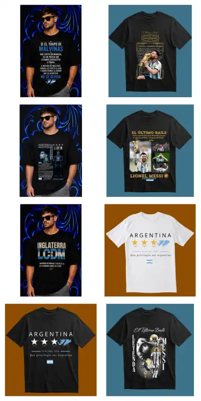 Argentina Palntillas Maldivas Seleccion Messi 20 plantills playeras