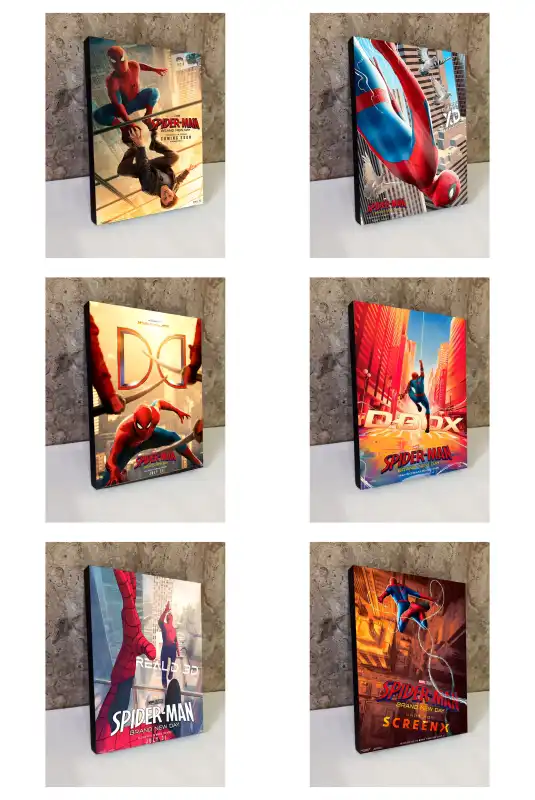Cuadros Marcos Spiderman hombre araña 13 diseños