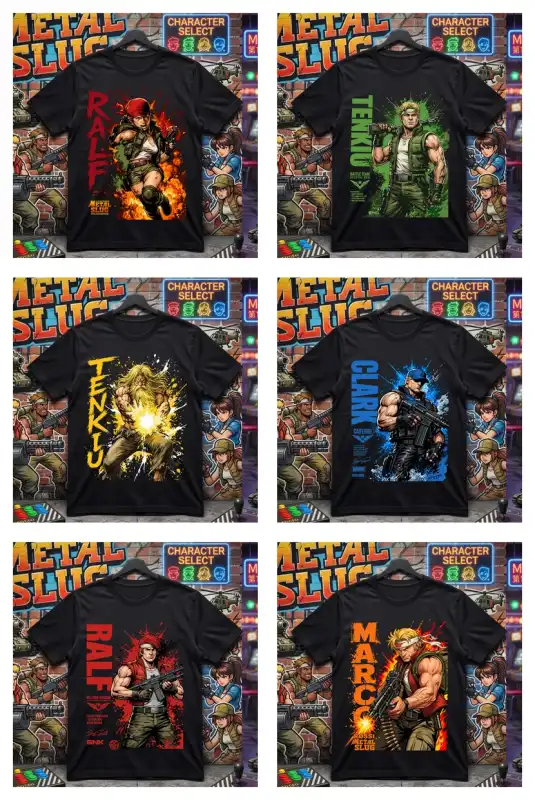 metal slug vectores Ralf Clark Tenkiu marc pdf