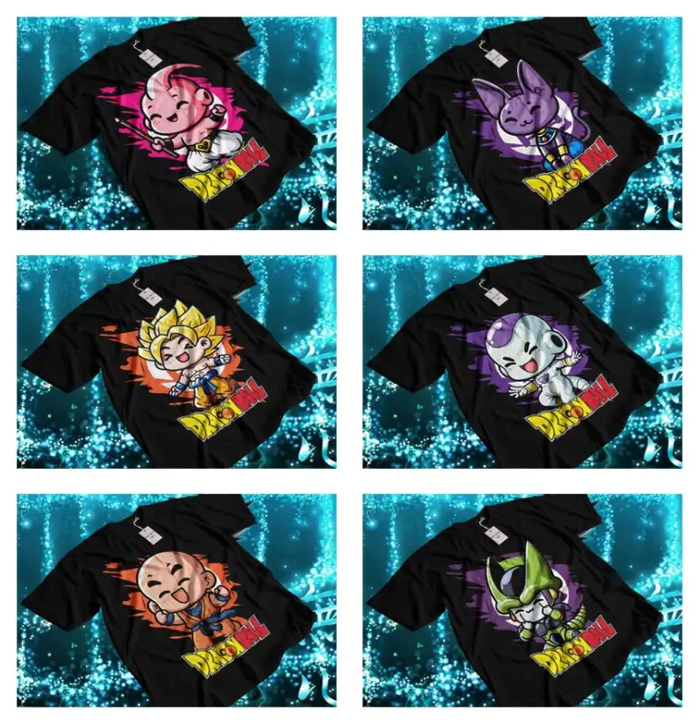 Dragon Ball Chivi kawaii 10 vectores pdf