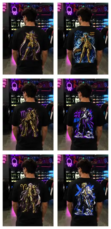 sait seiya caballeros dorados bronce 18 diseños semitonos dtf png playeras