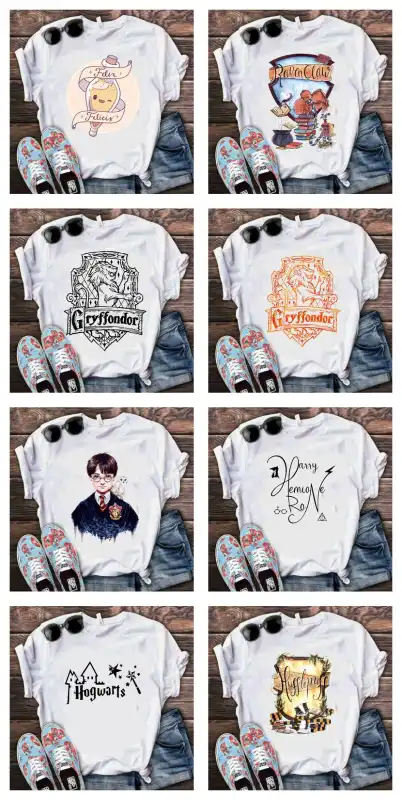 Coleccion 50 plantillas Harry potter png cdr sublimacion dtf
